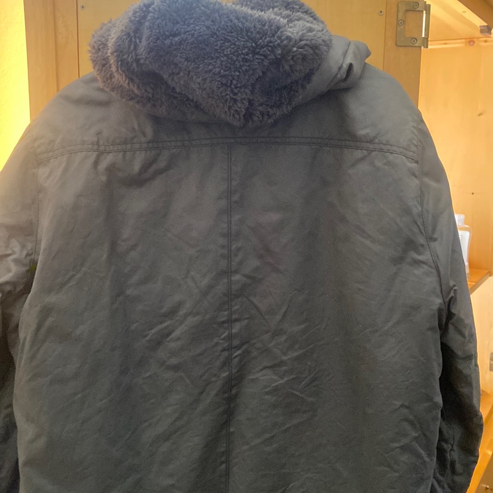 Kuhl Kollusion jacket fleece lined gray grey size medium NWOT